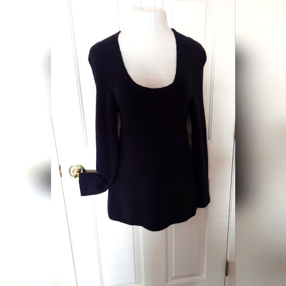Max Studio Navy sweater dress S